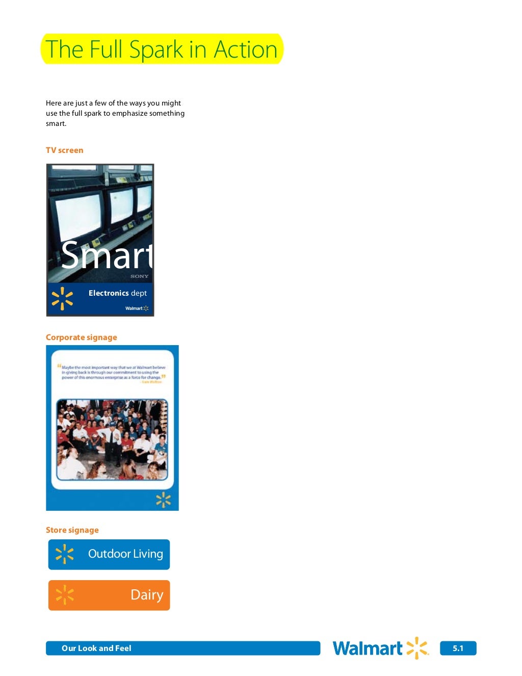 Walmart brand guidelines