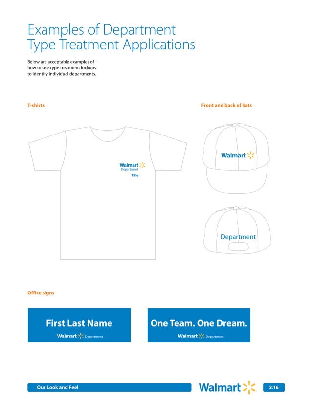 Walmart Brand Guidelines