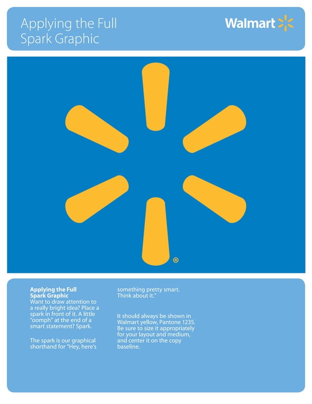 Walmart Brand Guidelines