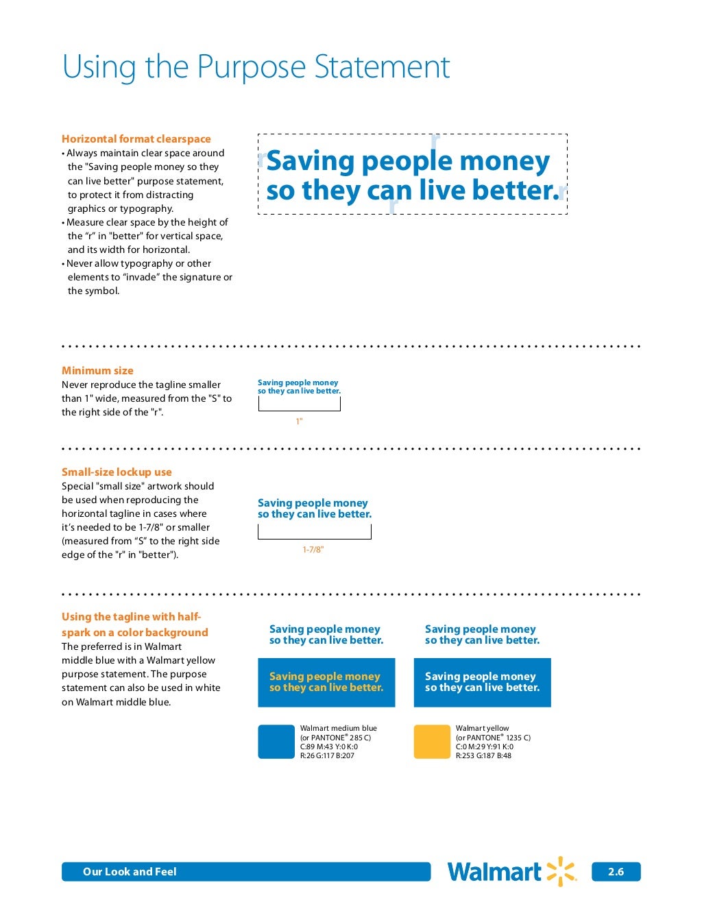 Walmart Brand Guidelines