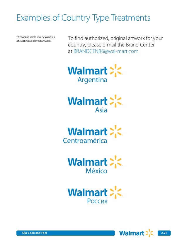Walmart Brand Guidelines