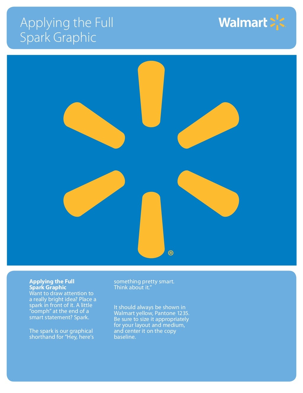 Walmart Brand Guidelines