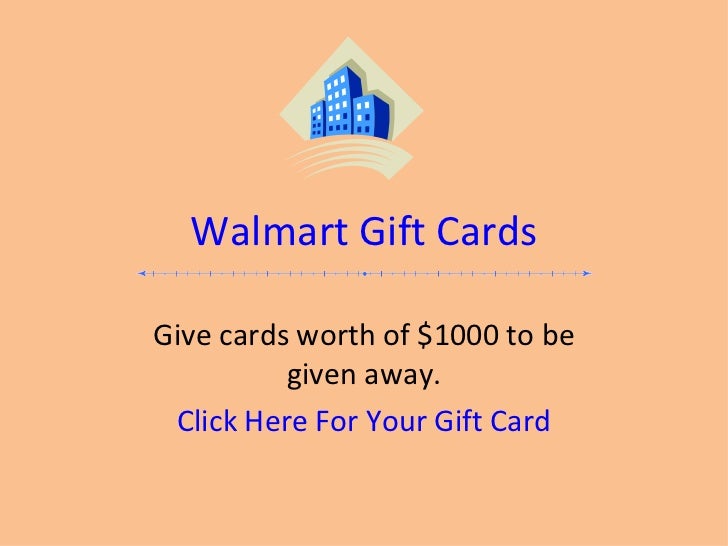 Walmart card