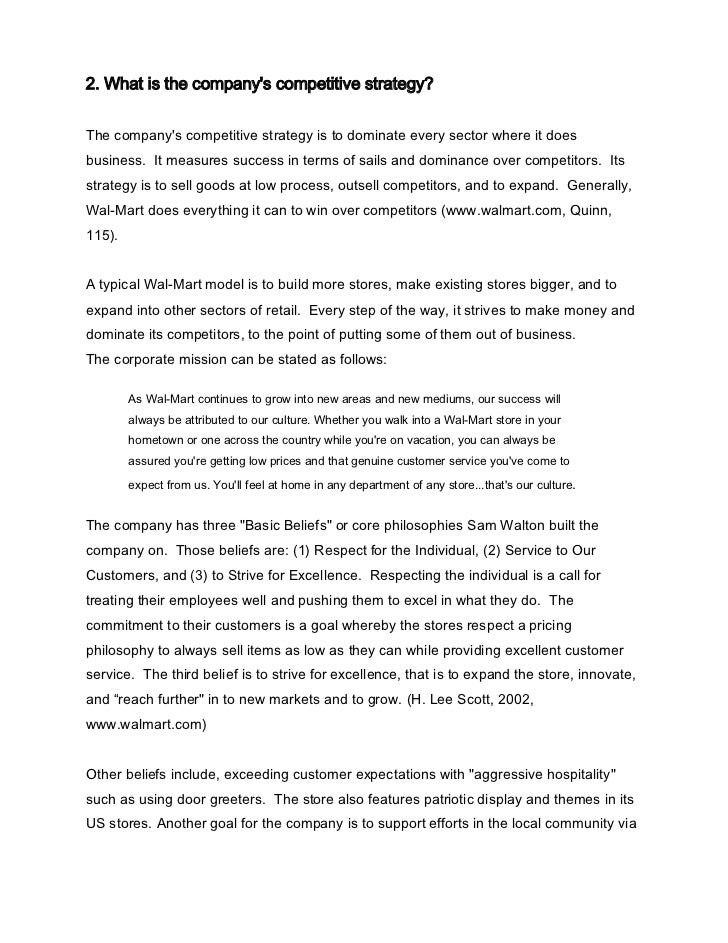 Walmart's business strategy image