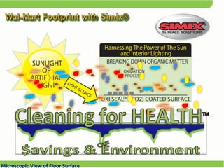 Microscopic View of Floor Surface 