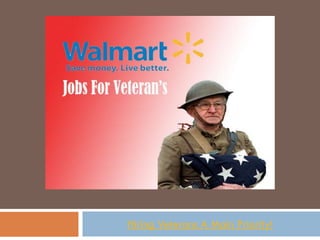 Hiring Veterans A Main Priority!
 