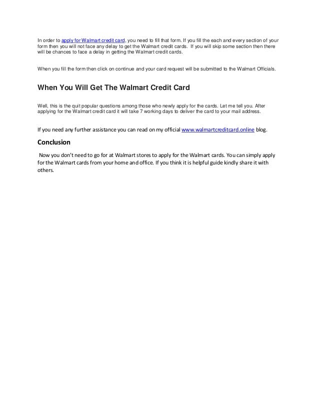 How to Apply For Walmart pdf Guide