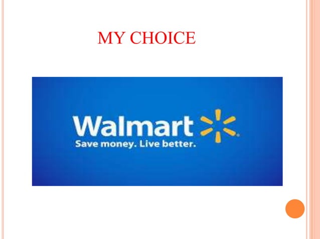 Walmart ppt PPT Walmart ppt PPT