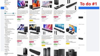 E-comm struggles – an outlook To do #1
 