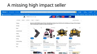 A missing high impact seller
 
