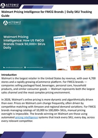 Walmart Pricing Intelligence for FMCG Brands Daily SKU Tracking Guide.pptx
