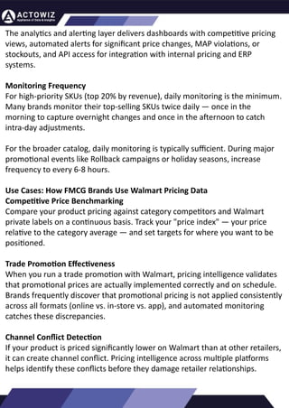 Walmart Pricing Intelligence for FMCG Brands Daily SKU Tracking Guide.pptx