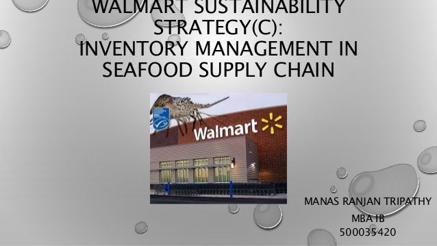 wal mart inventory management