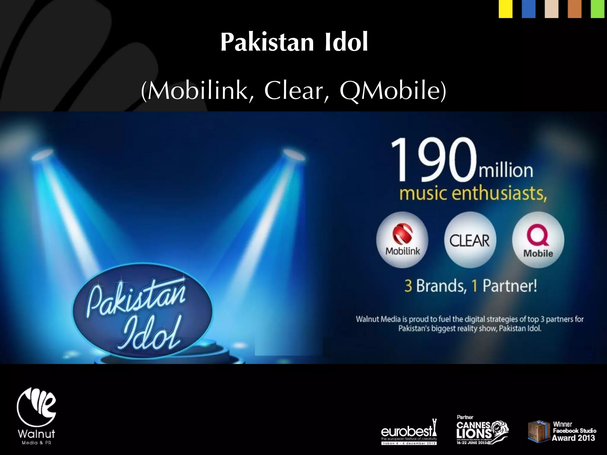 Pakistan Idol(Mobilink, Clear, QMobile)  