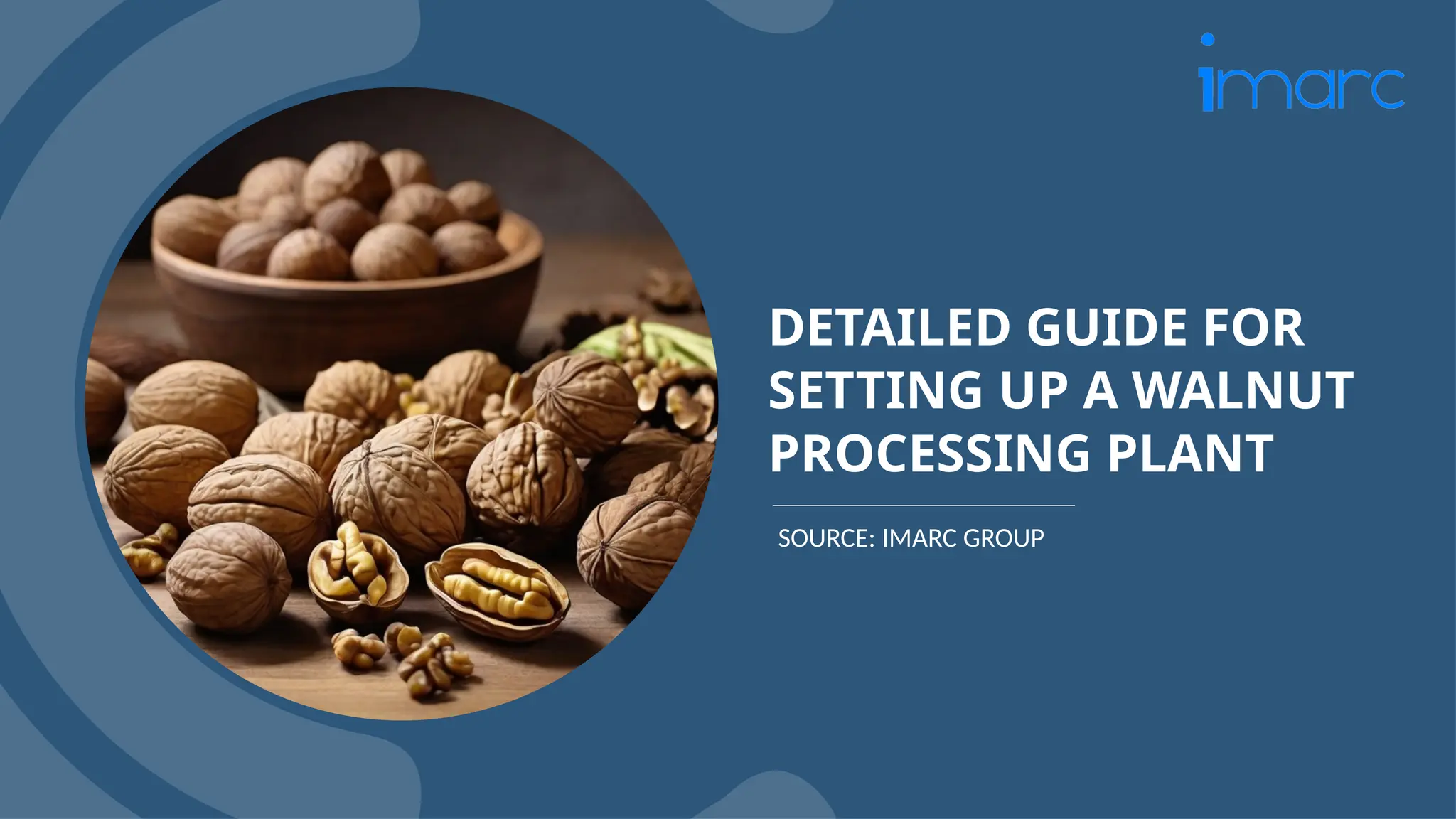 DETAILED GUIDE FOR
SETTING UP A WALNUT
PROCESSING PLANT
SOURCE: IMARC GROUP
 