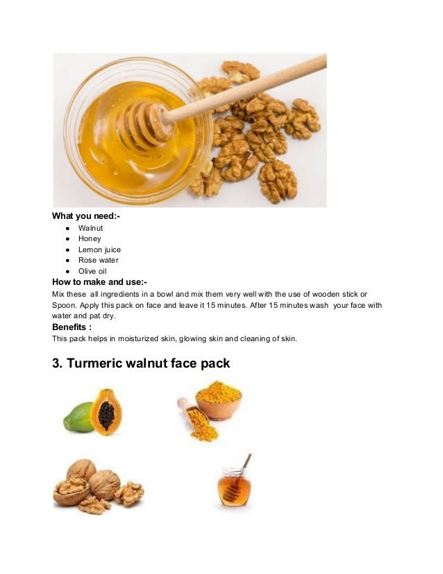Best 4 Walnut Face pack & How to Make and useBenefits
