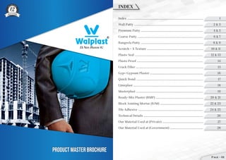 Walplast Products Private Limited, Navi Mumbai, Plasto Premium