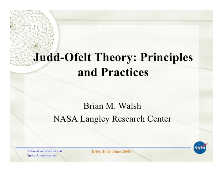 judd ofelt theory principles and practices judd ofelt theory