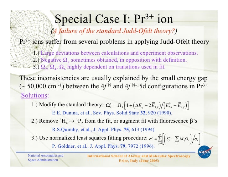 judd ofelt theory principles and practices judd ofelt theory