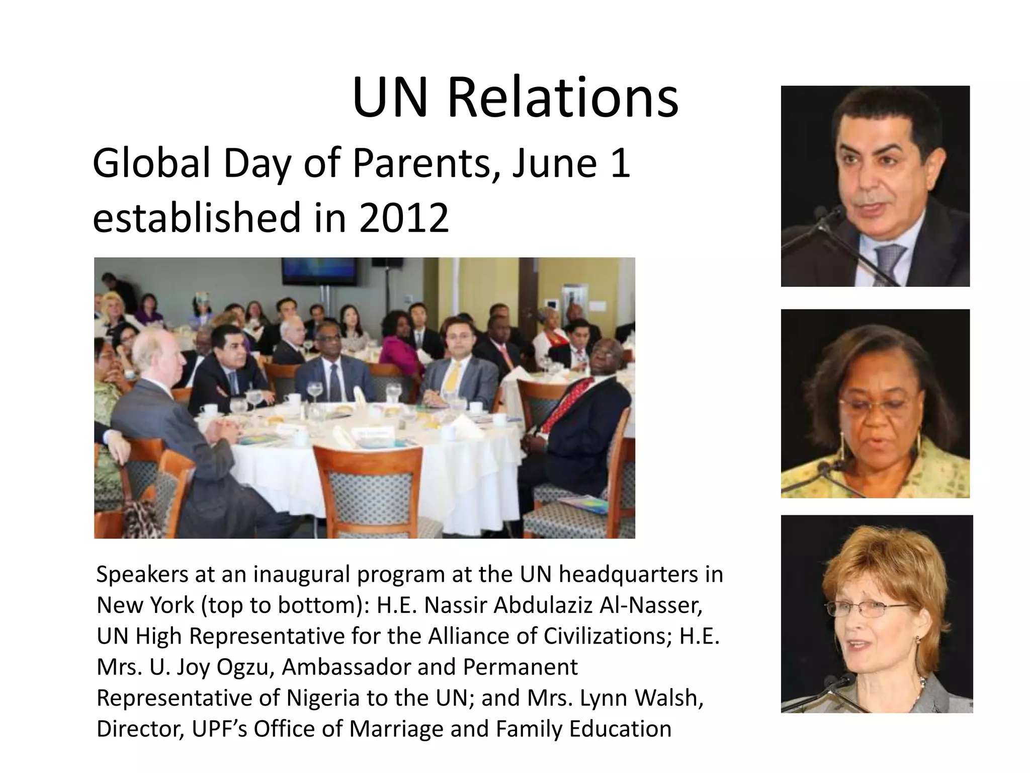 • Conferences and Forums
• World Interfaith Harmony Week Observances
• Religious Youth Service Projects
Brazil: Sao Paulo City Hall
INTERFAITH PEACEBUILDING
 