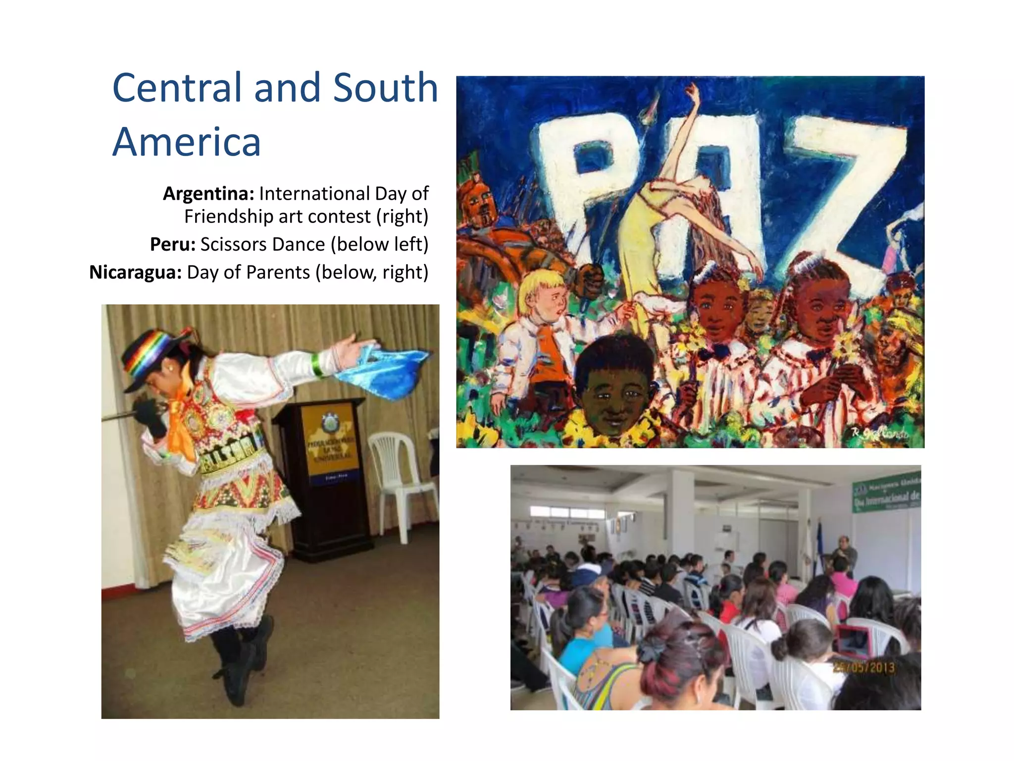 • Forums and Consultations
• Regional Peace Initiatives
• International Day of Peace
Peace and Security Forum in Washington, DC
PEACE AND SECURITY
 