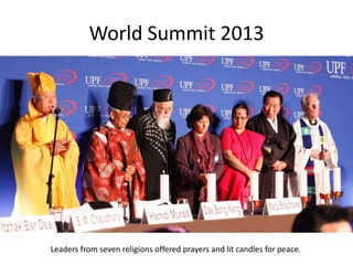 Events at the UN Headquarters in Vienna
• International Day of Peace forum with Nobel Laureate Rigoberta
Menchú
• Forum on Culture and Creative Economy as Basic Elements for
Sustainability
• Conference on Leadership Challenges of the 21st century: The
Prevention of Violence against Women and Femicide
UN RELATIONS
Rigoberta Menchú
 