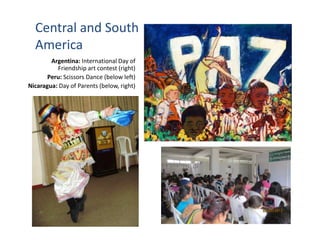 • Forums and Consultations
• Regional Peace Initiatives
• International Day of Peace
Peace and Security Forum in Washington, DC
PEACE AND SECURITY
 