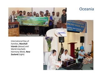 Balkans Peace Initiative
• Albania: Annual Assembly of the Albania Peace Council
• Kosovo: Conference on a Comprehensive Vision of Peace, Security
and Development
• Macedonia: Forum on Principles of Peacebuilding
PEACE AND SECURITY
Albania
 