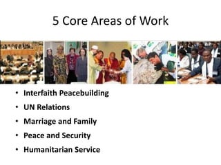 Religious leaders offered prayers and lit candles for peace.
World Summit
 