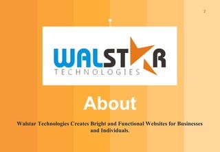 Walstar technologies - Best web design company in India | PPT