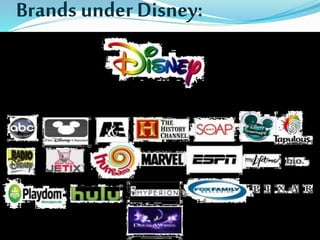 Brands under Disney:
 