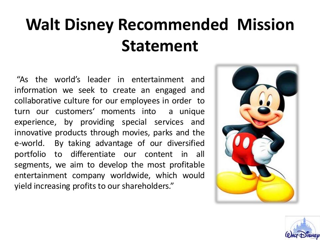 Walt disney case study