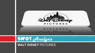 SWOT Analysis
WALT DISNEY PICTURES
 