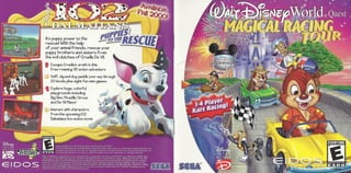 Walt disney world quest magical racing tour manual dreamcast ntsc