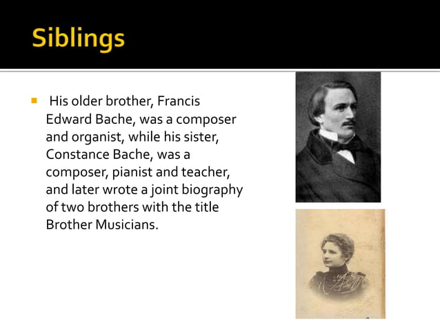 Walter bache, músico PPT