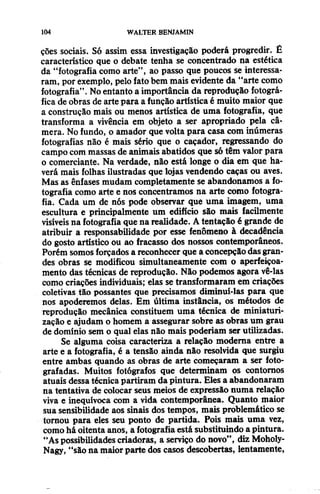 Walter benjamin   magia e técnica, arte e política