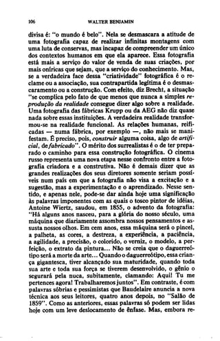 Walter benjamin   magia e técnica, arte e política