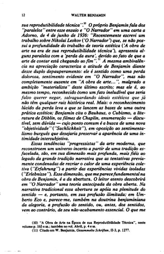 Walter benjamin   magia e técnica, arte e política