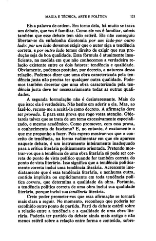 Walter benjamin   magia e técnica, arte e política