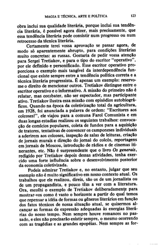 Walter benjamin   magia e técnica, arte e política