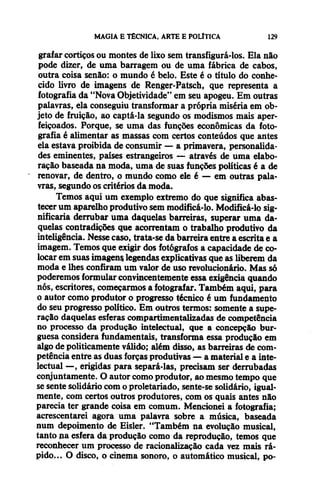 Walter benjamin   magia e técnica, arte e política