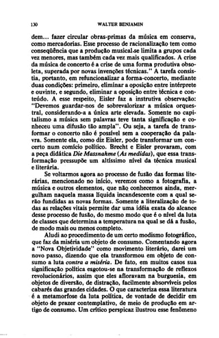 Walter benjamin   magia e técnica, arte e política