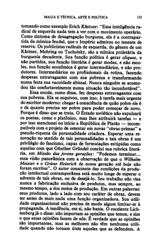 Walter benjamin   magia e técnica, arte e política
