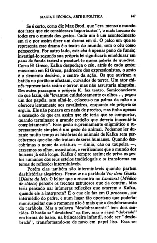 Walter benjamin   magia e técnica, arte e política
