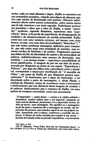 Walter benjamin   magia e técnica, arte e política