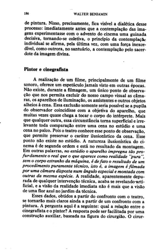 Walter benjamin   magia e técnica, arte e política