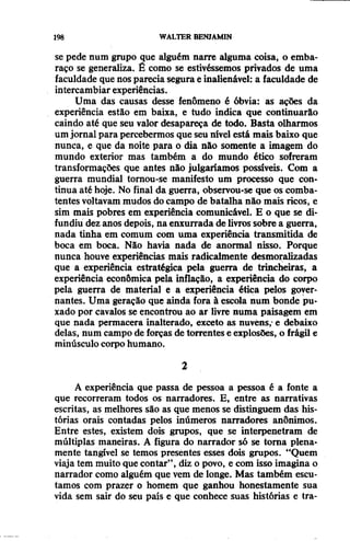 Walter benjamin   magia e técnica, arte e política