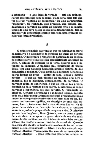 Walter benjamin   magia e técnica, arte e política