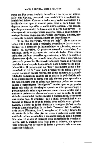 Walter benjamin   magia e técnica, arte e política