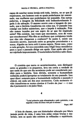 Walter benjamin   magia e técnica, arte e política